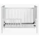 Modern Nursery White Convertible Crib