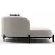 Madera Oatmeal 3 Piece Modular LAF Chaise Sectional with Pillows