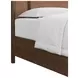 Verge Handcrafted Walnut Queen Woven Panel Bed