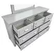 Harborwick Harbor Gray 7 Drawer Dresser