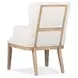Greenvale Beige Performance Fabric Arm Chair Set of 2