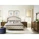 Ashbourne Cognac 6 Drawer Mayview Dresser with Rectangular Mirror