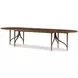 Quentin Brown 134" Extendable Oval Dining Table