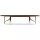 Quentin Brown 134" Extendable Oval Dining Table