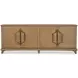 Cyrus Brown 4 Door Credenza