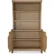 Cyrus Brown 2 Door Credenza and Hutch