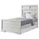 Foundry White Dove Twin Panel Bed
