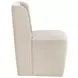 Marbella Piccolo Prosecco Performance Fabric Upholstered Wheeled Dining Chair