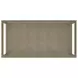 Glaze Quartz Rectangular Glass Top Cocktail Table