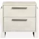 Lorelei Misty Cloud 2 Drawer Nightstand with USB Charging