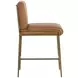 Corvin Tan Leather Upholstered Counter Height Stool
