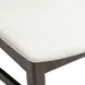 West End Ivory and Saddle Brown Upholstered Side Chair Set of 2