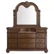 Concerto Black and Brown Upholstered Bedroom Set