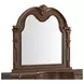 Concerto Brown 8 Drawer Dresser and Arched Mirror