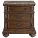 Concerto Black and Brown Upholstered Bedroom Set