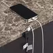 Concerto Brown 2 Drawer Nightstand with USB Charging