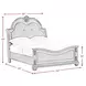 Concerto Black and Brown Queen Upholstered Panel Bed