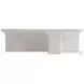 Lennox Chalky White Rectangular Outdoor Cocktail Table