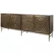 Crossings Rich Coffee Bean 80" TV Stand