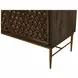 Crossings Rich Coffee Bean 80" TV Stand
