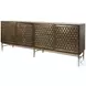 Bridges Rich Coffee Bean 80" TV Stand