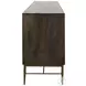 Bridges Rich Coffee Bean 80" TV Stand