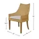 Caldera White Upholstered Dining Chair Set of 2