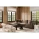 Cali Chocolate Brown Performance Velvet Modular Large Sectional