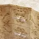 Plymouth Matte Burl Wood 3 Drawer Soft Close Accent Chest
