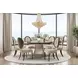 Camellia Field Warm Pecan 60" Round Dining Table