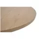 Cannes Brown 54" Round Dining Table