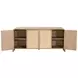 Cannes Brown 4 Doors Media Sideboard