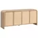 Cannes Brown 4 Doors Media Sideboard