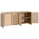 Cannes Brown 4 Doors Media Sideboard