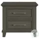 Henrik Grey 2 Drawer Nightstand