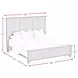 Henrik Gray King Panel Bed