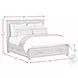 Henrik Grey King Storage Panel Bed