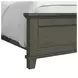 Henrik Gray King Panel Bed