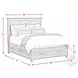 Henrik Grey Queen Storage Panel Bed