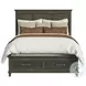 Henrik Grey Queen Storage Panel Bed