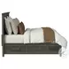 Henrik Grey Queen Storage Panel Bed