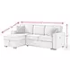 Parque Steel 2 Piece LAF Sectional