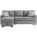 Parque Steel 2 Piece LAF Sectional