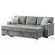 Parque Steel 2 Piece LAF Sectional
