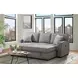Parque Steel 2 Piece LAF Sectional