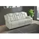 Amias Oyster 85" Power Reclining Sofa with USB Charging and LED
