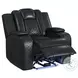 Amias Black Power Reclining Living Room Set
