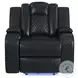 Amias Black Power Reclining Living Room Set