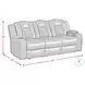 Amias Black Power Reclining Living Room Set