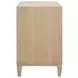 Carmack Cerused Oak Rectangular 3 Drawer Side Table
